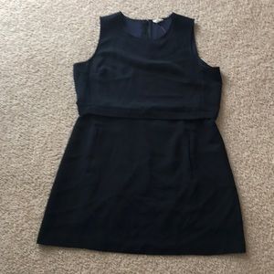 Navy blue professional dress from Maison Jules.